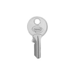 Llave niquelada en bruto (en caja de 50 uds.) Corbin - Formatos compatibles Candado latón 20 mm