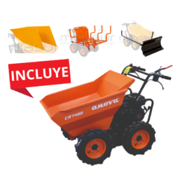 Carretilla 4x4 Anova CR7400 con accesorios