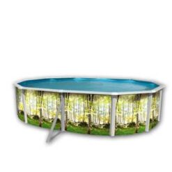 Piscina Desmontable Ovalada BOSQUE