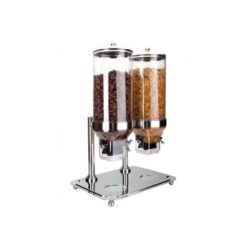 Dispensador doble de cereales con base de Lacor