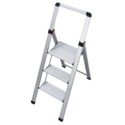 Mini escalera ultra delgada de aluminio Slim - Número peldaños 3