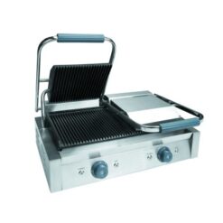 Plancha doble grill acanalada 4.4 kw. de Lacor