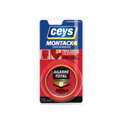 Cinta de montaje CEYS Montack Express 19 mm x 2,5 m Ref. 507302