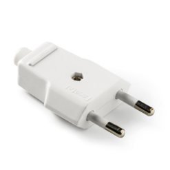 Clavija móvil 10A 250V Famatel 1001 blanca