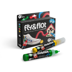 Rotuladores TColors Fly&Flot efecto 3D volumétrico 25 ml (estuche 6 colores)
