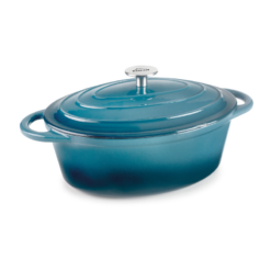 Cacerola oval de hierro fundido Ocean Lacor 29x21 cm 3,5L