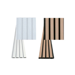 Panel de revestimiento WPC efecto madera Panelarea 15x290x1,2 cm