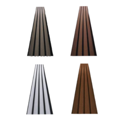 Panel de revestimiento WPC Outdoor efecto madera Panel Area 22x290x2,6 cm